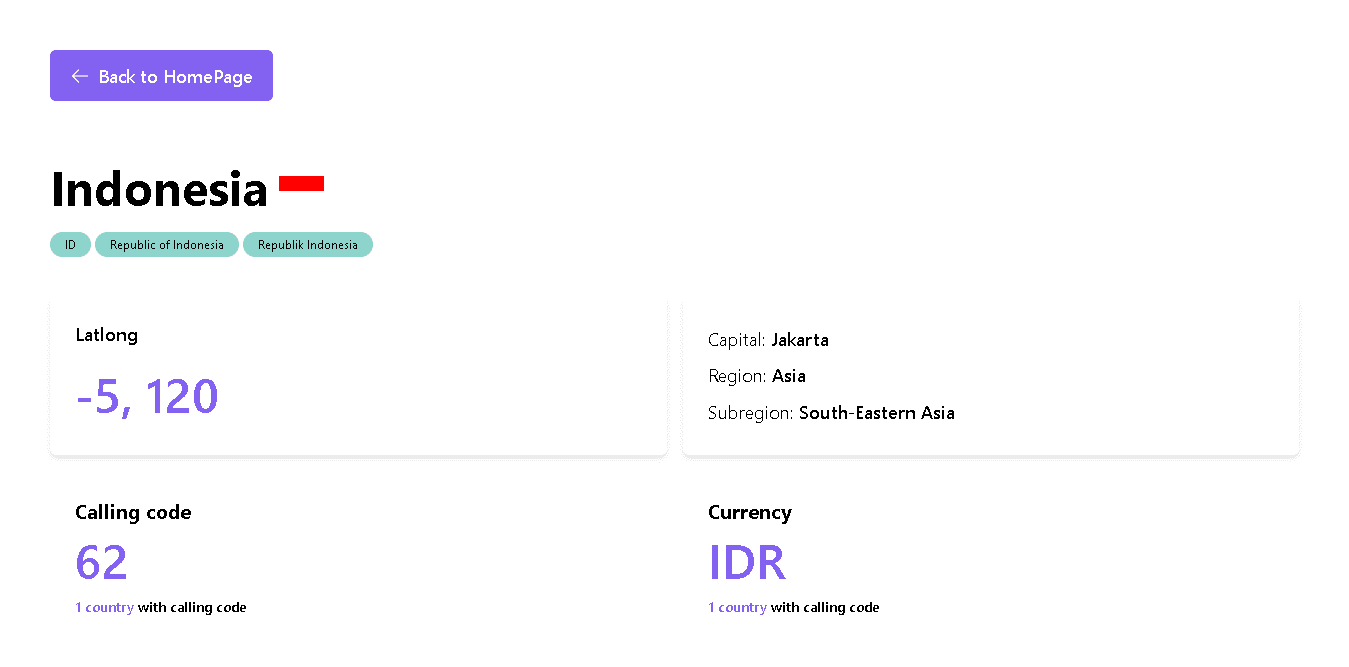 Get Country Information